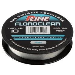 P-Line Floroclear Fluorocarbon Coated Fishing Line