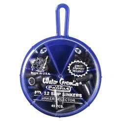 Water Gremlin No. 12 Worm Weight Sinker Selector