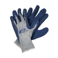Promar Blue Latex Grip Gloves - Large