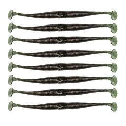 Bass Dynasty 6" Dyna Double Paddle Tail Fishing Worms
