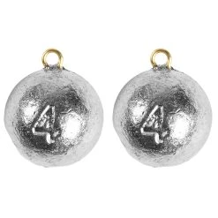Bullet Weights Cannon Ball Sinkers - 4 Oz.