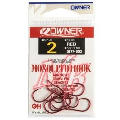 Owner Red Mosquito Hook