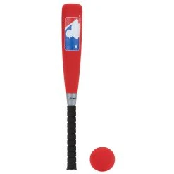 Franklin MLB Oversized Foam Baseball Bat And Baseball