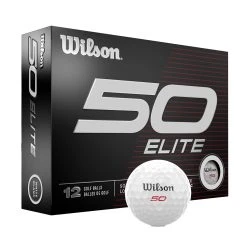 Wilson Staff 50 Elite Golf Balls - 1-Dozen