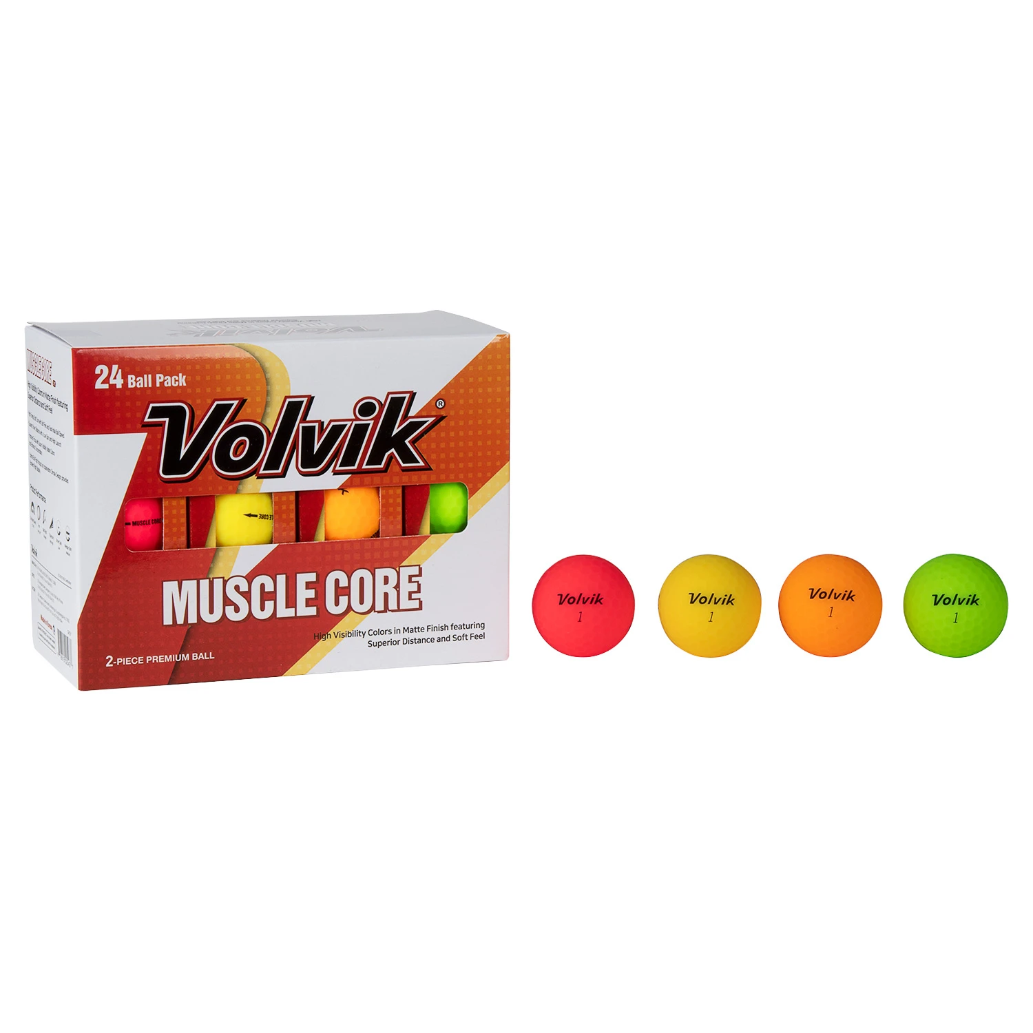 Volvik Muscle Core Golf Balls - 2-Dozen 1 Volvik Muscle Core Golf Balls - 2-Dozen