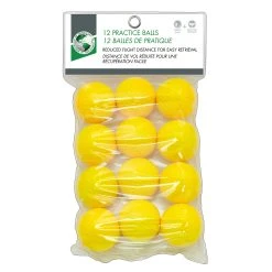 JEF World Of Golf Foam Practice Golf Balls - 12-Pack